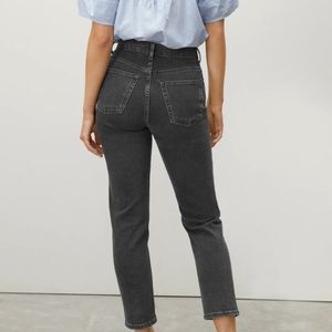 Everlane Original Cheeky Jeans Washed Black